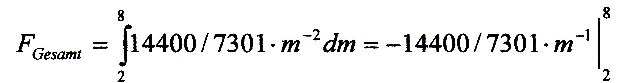 Integral über der Wahrscheinlichkeitsfunktion  und Stammfunktion